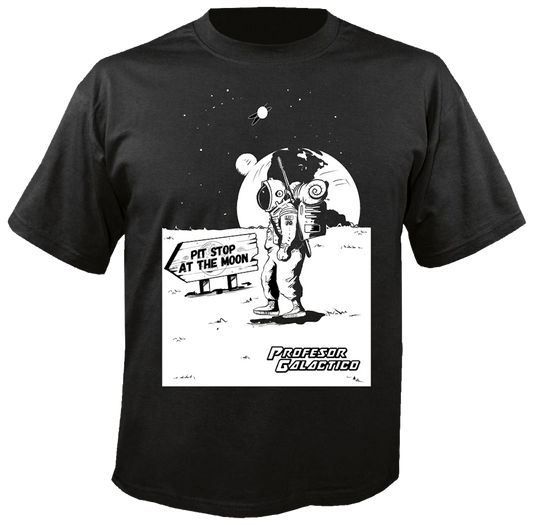 Space Terrain Black Tie Dye T-Shirt