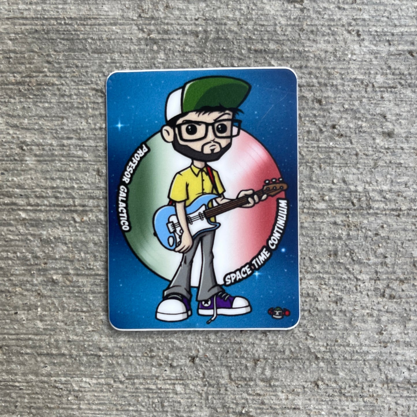 Profesor Galactico Sticker