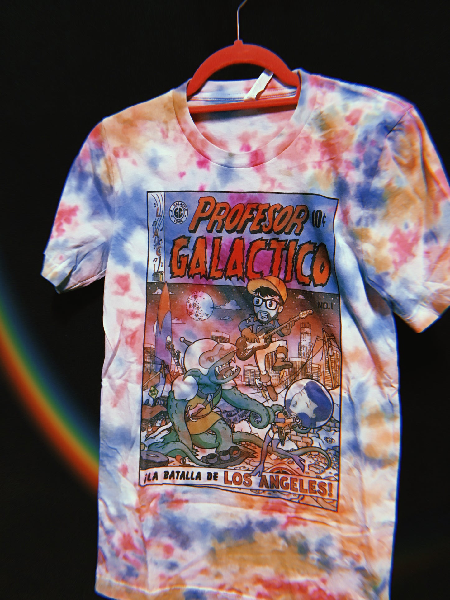 La Batalla De LA White Tie Dye T-Shirt