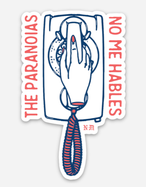 The Paranoias Sticker