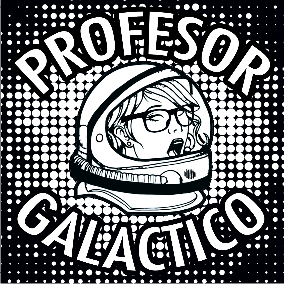 PG Space Girl Sticker