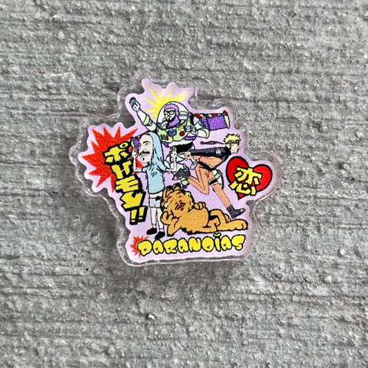 TP Anime Acrylic Pin