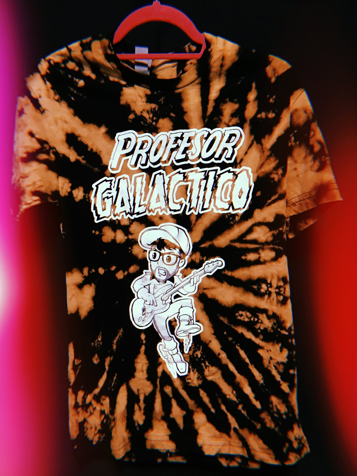 PG Character Black Tie Die T-Shirt