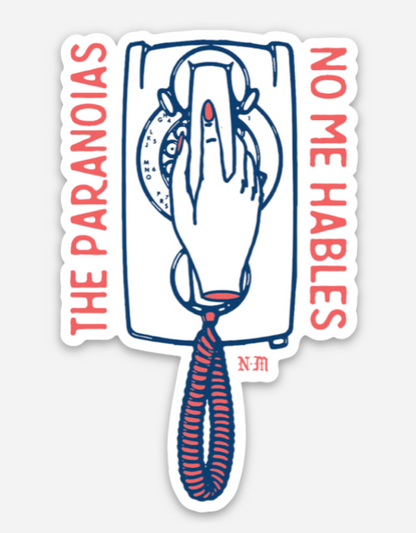 The Paranoias Sticker