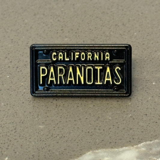 TP License Plate Metal Pin