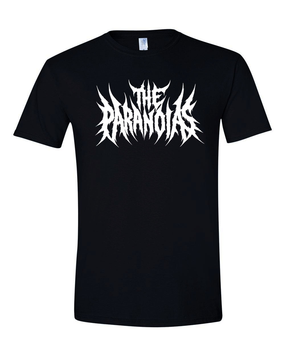 The Paranoias Metal Black T-Shirt