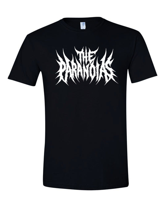 The Paranoias Metal Black T-Shirt